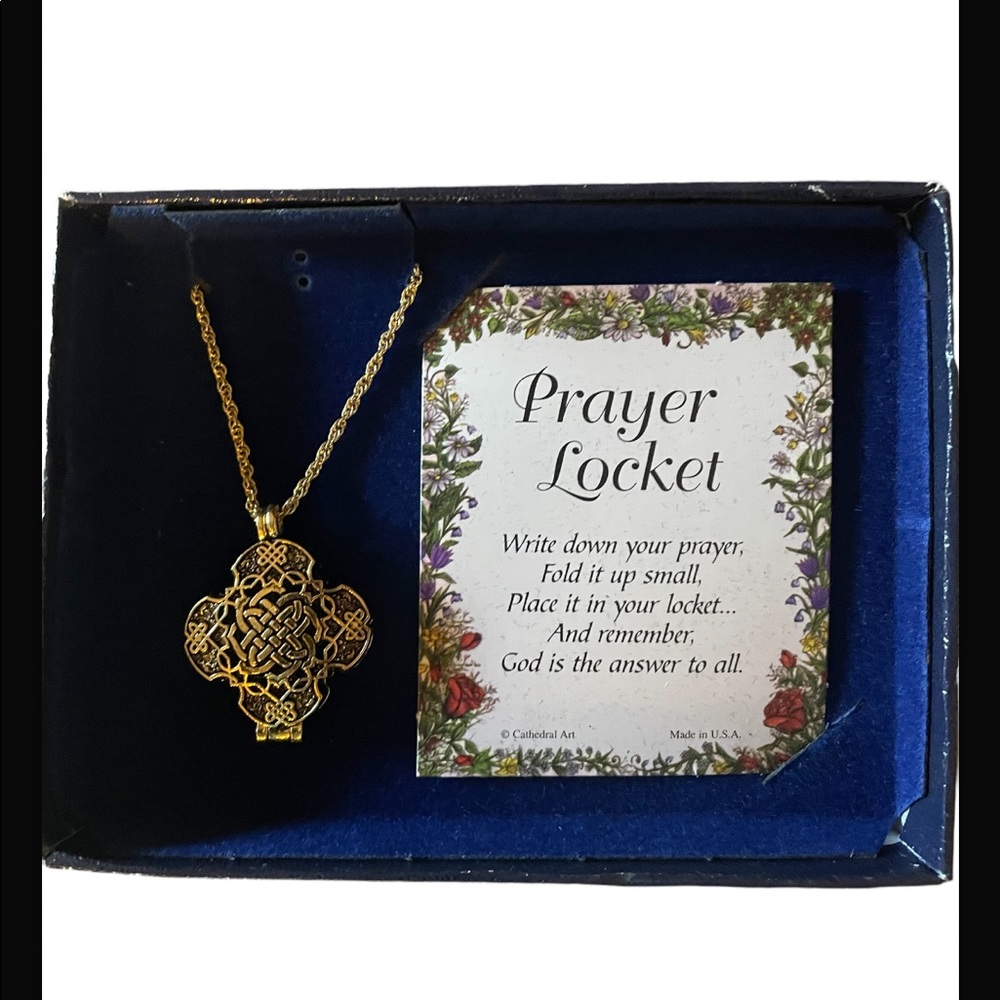 NIB Prayer Locket